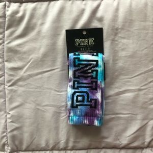 PINK Victoria’s Secret Knee High Socks tie-die